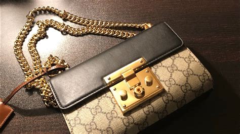 gucci padlock bag review